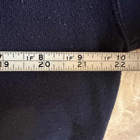 Vintage 90s Y2K Hard Rock Cafe Boston Navy Blue Crew Neck Sweatshirt Large USA - Picture 7 of 14